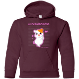 Sweatshirts Maroon / YS Goshujinsama Youth Hoodie