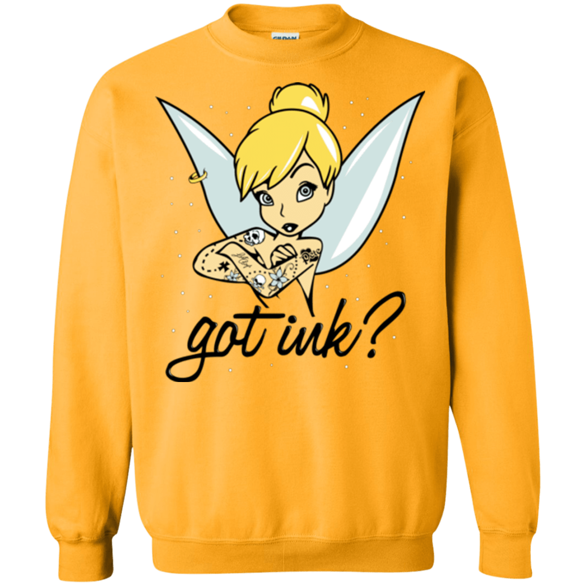 Sweatshirts Gold / Small Got Ink Crewneck Sweatshirt