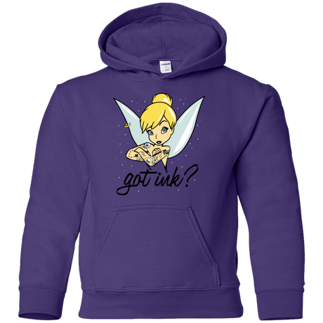 Sweatshirts Purple / YS Got Ink Youth Hoodie