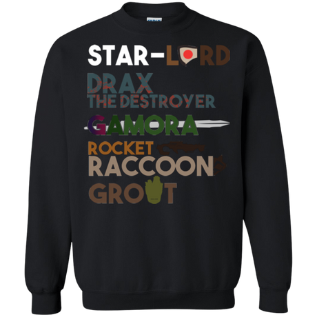 Sweatshirts Black / Small GOTG Hel Crewneck Sweatshirt