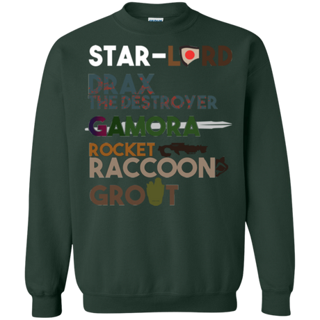 Sweatshirts Forest Green / Small GOTG Hel Crewneck Sweatshirt