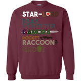 Sweatshirts Maroon / Small GOTG Hel Crewneck Sweatshirt