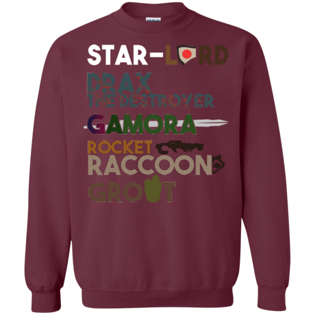 Sweatshirts Maroon / Small GOTG Hel Crewneck Sweatshirt