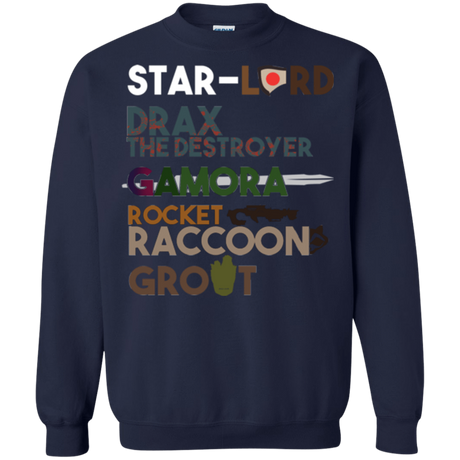 Sweatshirts Navy / Small GOTG Hel Crewneck Sweatshirt