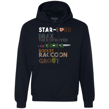 Sweatshirts Navy / Small GOTG Hel Premium Fleece Hoodie
