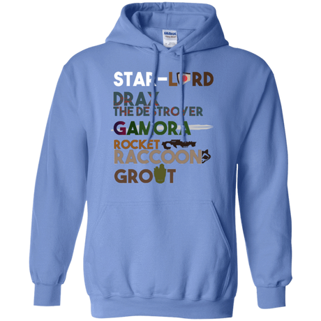 Sweatshirts Carolina Blue / Small GOTG Hel Pullover Hoodie