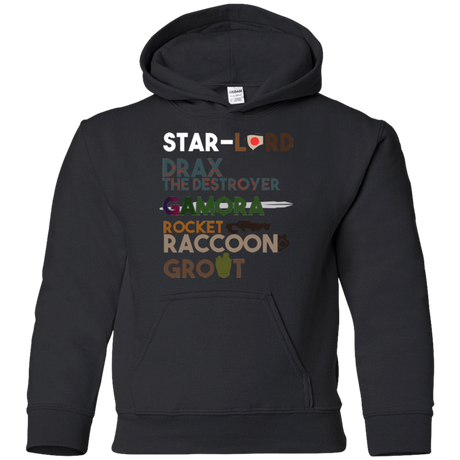 Sweatshirts Black / YS GOTG Hel Youth Hoodie
