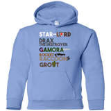 Sweatshirts Carolina Blue / YS GOTG Hel Youth Hoodie
