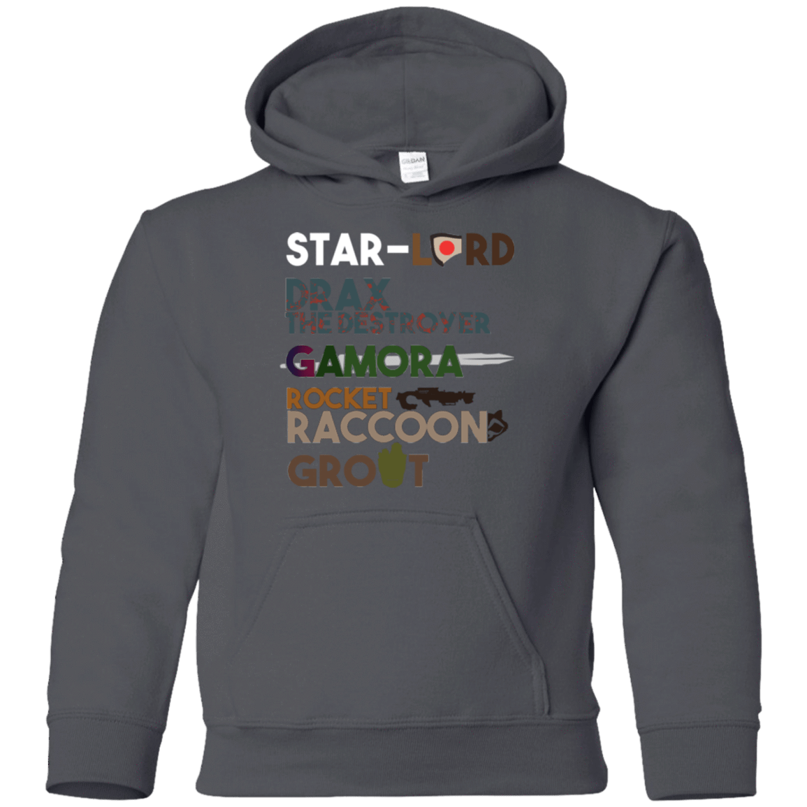 Sweatshirts Charcoal / YS GOTG Hel Youth Hoodie