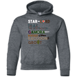 Sweatshirts Dark Heather / YS GOTG Hel Youth Hoodie
