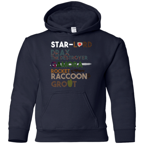 Sweatshirts Navy / YS GOTG Hel Youth Hoodie