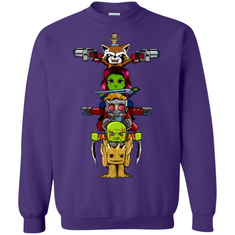 Sweatshirts Purple / Small GOTG Totem Crewneck Sweatshirt