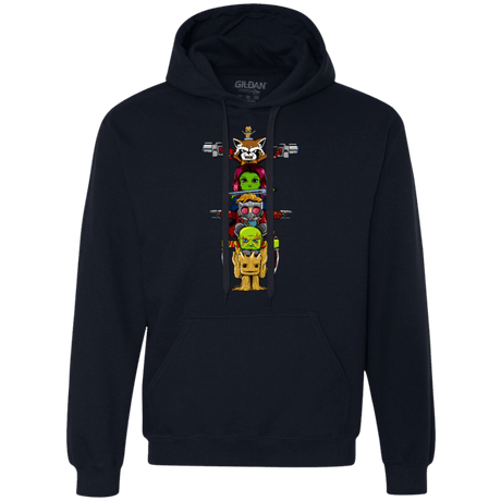 Sweatshirts Navy / Small GOTG Totem Premium Fleece Hoodie