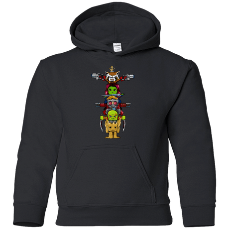 Sweatshirts Black / YS GOTG Totem Youth Hoodie