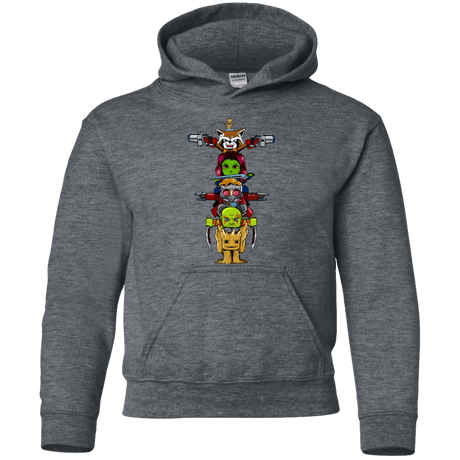 Sweatshirts Dark Heather / YS GOTG Totem Youth Hoodie