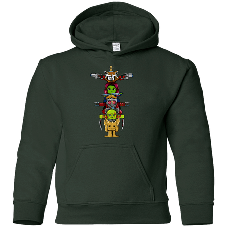 Sweatshirts Forest Green / YS GOTG Totem Youth Hoodie