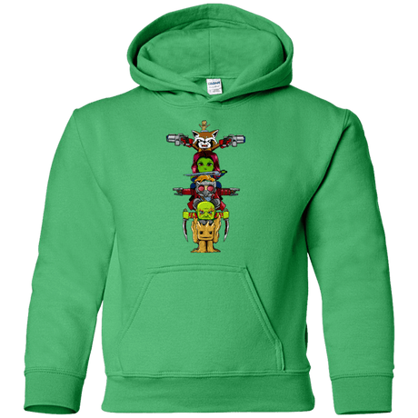Sweatshirts Irish Green / YS GOTG Totem Youth Hoodie