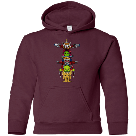 Sweatshirts Maroon / YS GOTG Totem Youth Hoodie