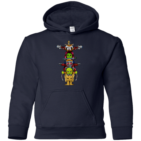 Sweatshirts Navy / YS GOTG Totem Youth Hoodie
