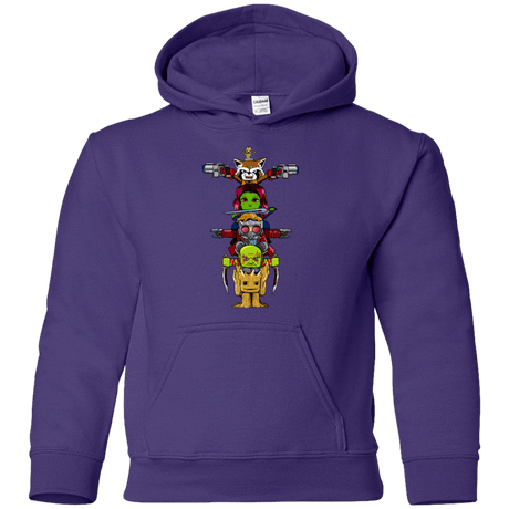 Sweatshirts Purple / YS GOTG Totem Youth Hoodie