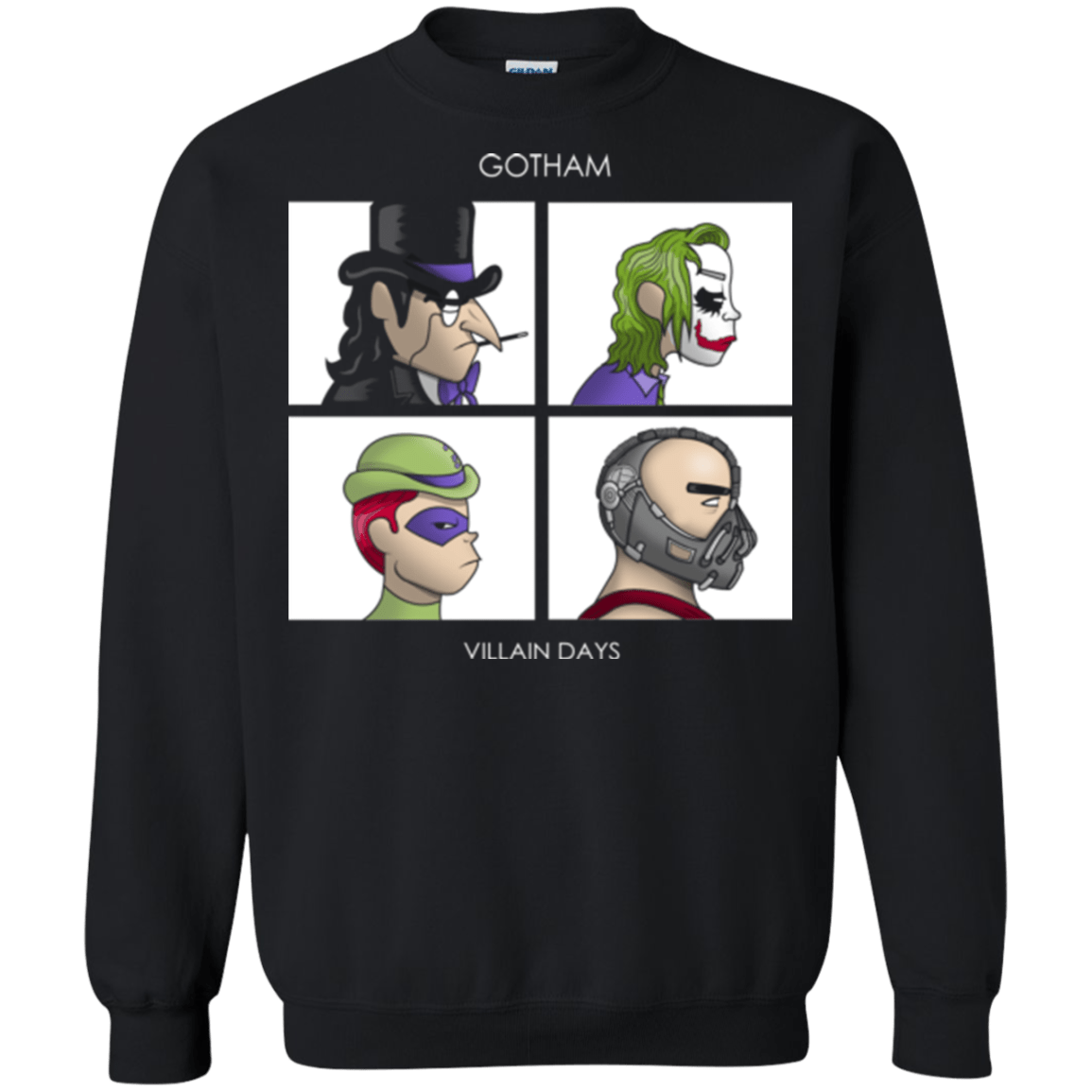 Sweatshirts Black / Small Gotham Days Crewneck Sweatshirt
