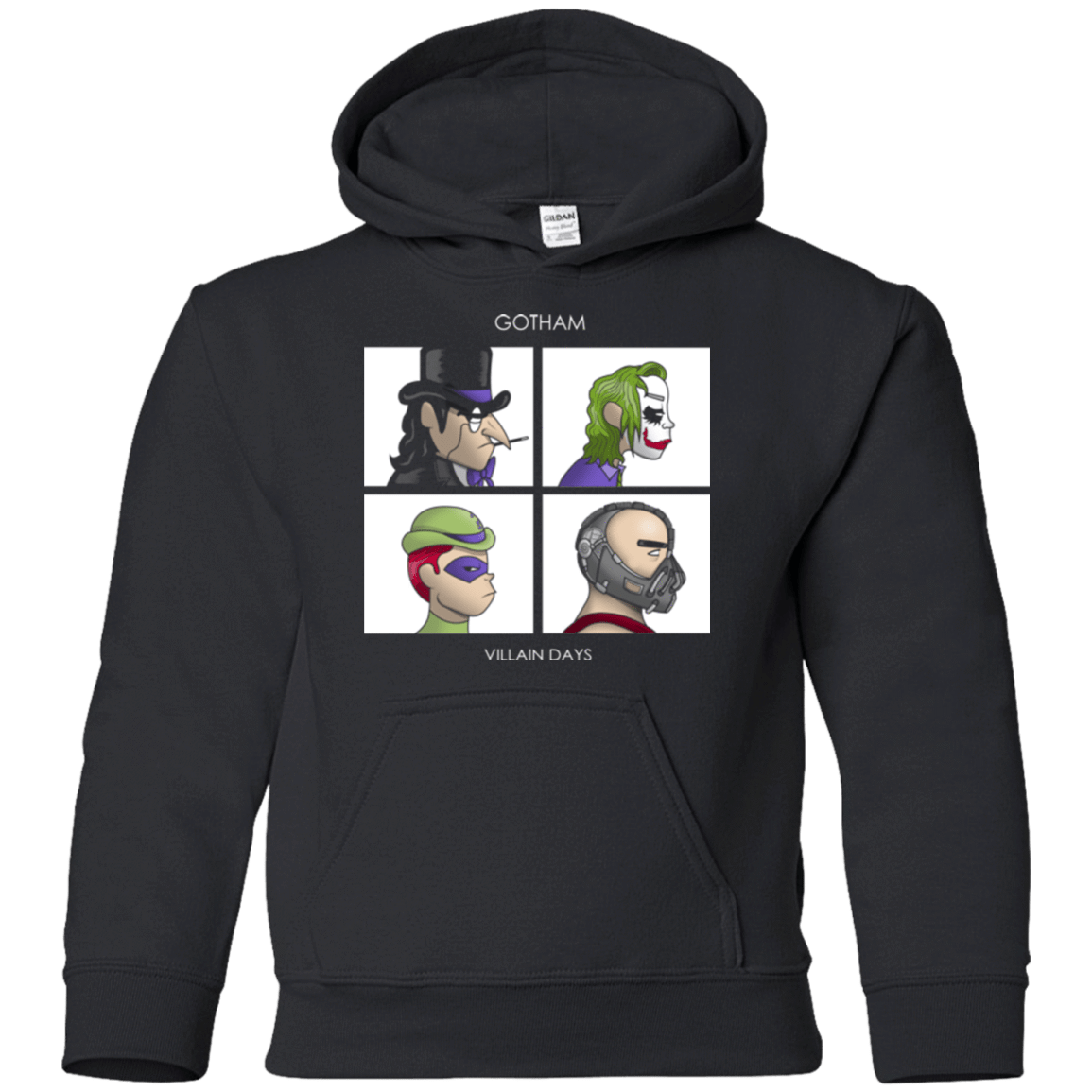 Sweatshirts Black / YS Gotham Days Youth Hoodie