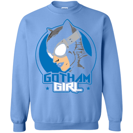 Sweatshirts Carolina Blue / Small Gotham Girl Crewneck Sweatshirt