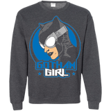Sweatshirts Dark Heather / Small Gotham Girl Crewneck Sweatshirt