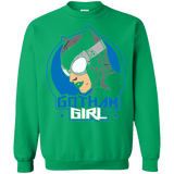 Sweatshirts Irish Green / Small Gotham Girl Crewneck Sweatshirt