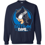 Sweatshirts Navy / Small Gotham Girl Crewneck Sweatshirt
