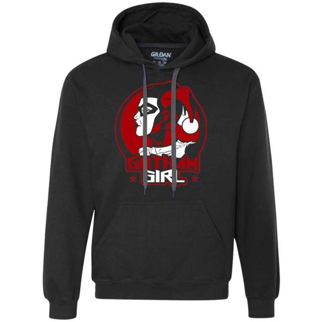 Sweatshirts Black / S Gotham Girl H.Q Premium Fleece Hoodie