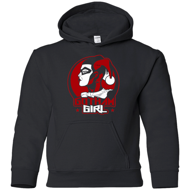 Sweatshirts Black / YS Gotham Girl H.Q Youth Hoodie