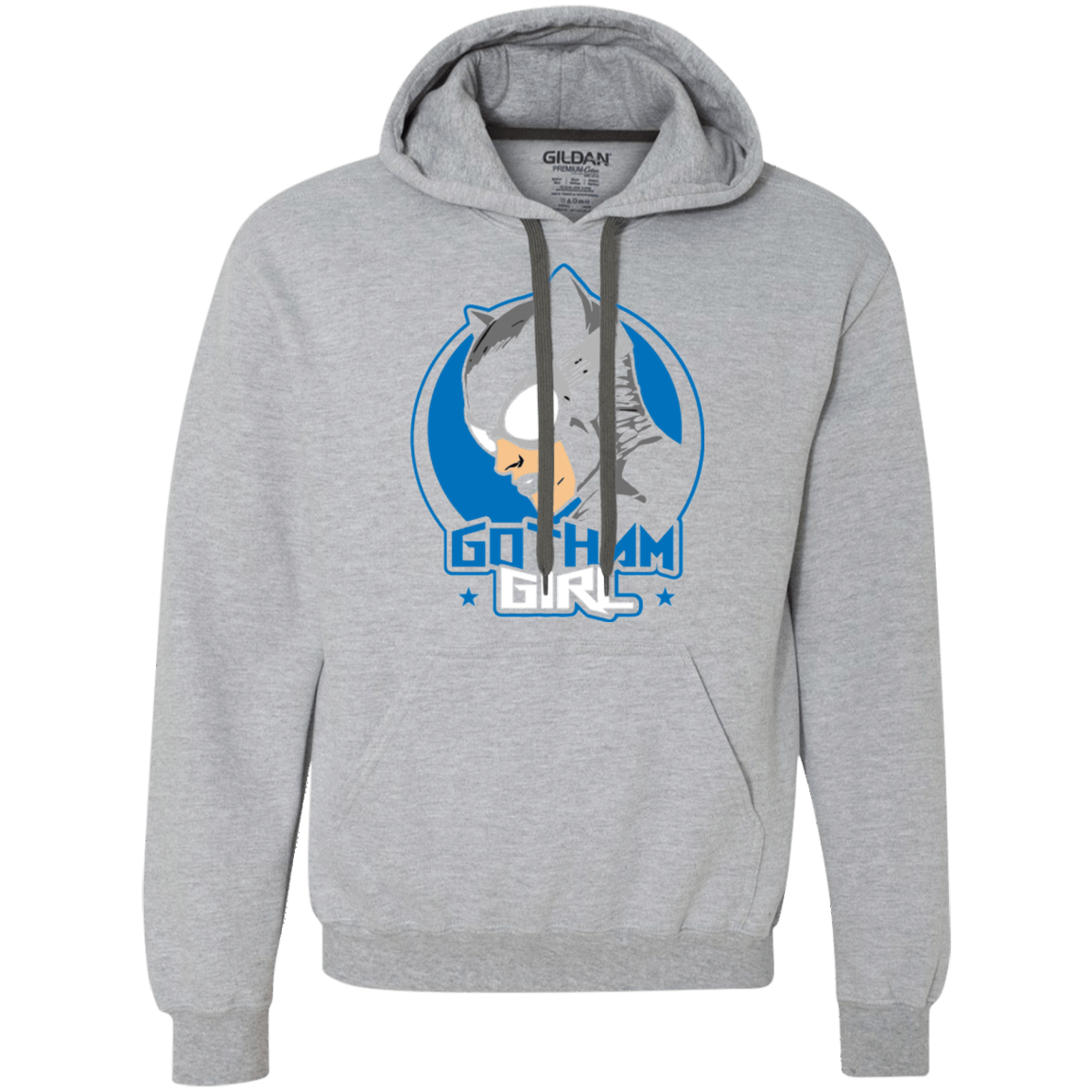 Sweatshirts Sport Grey / Small Gotham Girl Premium Fleece Hoodie