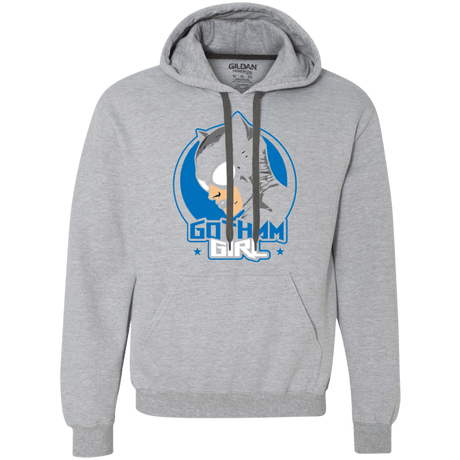 Sweatshirts Sport Grey / Small Gotham Girl Premium Fleece Hoodie