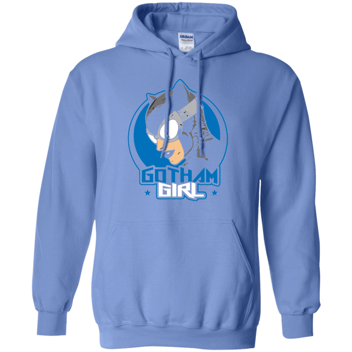 Sweatshirts Carolina Blue / Small Gotham Girl Pullover Hoodie