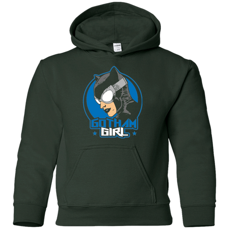 Sweatshirts Forest Green / YS Gotham Girl Youth Hoodie