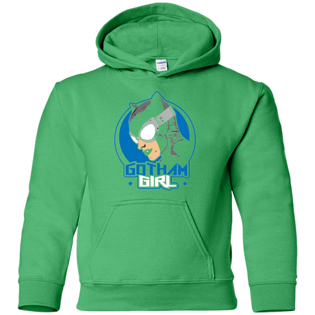 Sweatshirts Irish Green / YS Gotham Girl Youth Hoodie