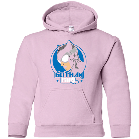 Sweatshirts Light Pink / YS Gotham Girl Youth Hoodie