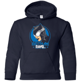 Sweatshirts Navy / YS Gotham Girl Youth Hoodie