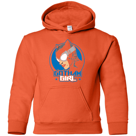 Sweatshirts Orange / YS Gotham Girl Youth Hoodie