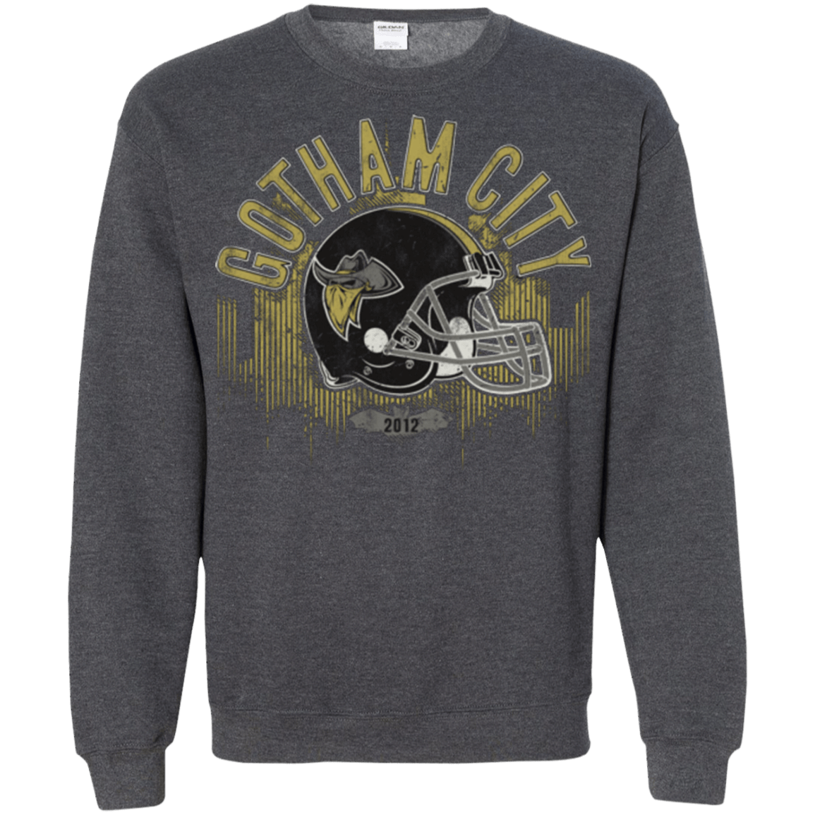 Sweatshirts Dark Heather / Small Gotham Rogues Crewneck Sweatshirt