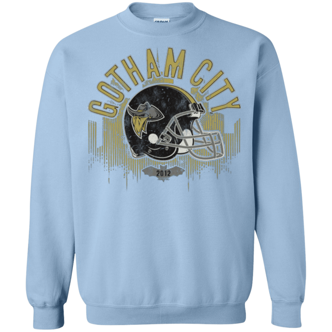 Sweatshirts Light Blue / Small Gotham Rogues Crewneck Sweatshirt