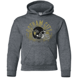 Sweatshirts Dark Heather / YS Gotham Rogues Youth Hoodie