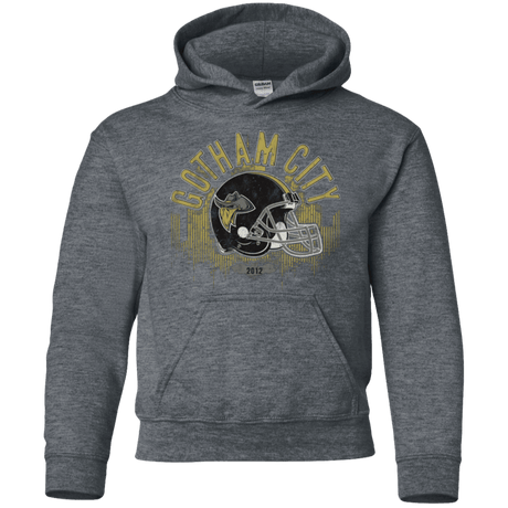 Sweatshirts Dark Heather / YS Gotham Rogues Youth Hoodie