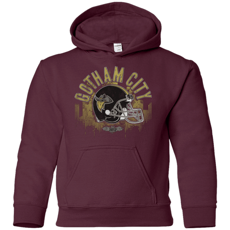 Sweatshirts Maroon / YS Gotham Rogues Youth Hoodie