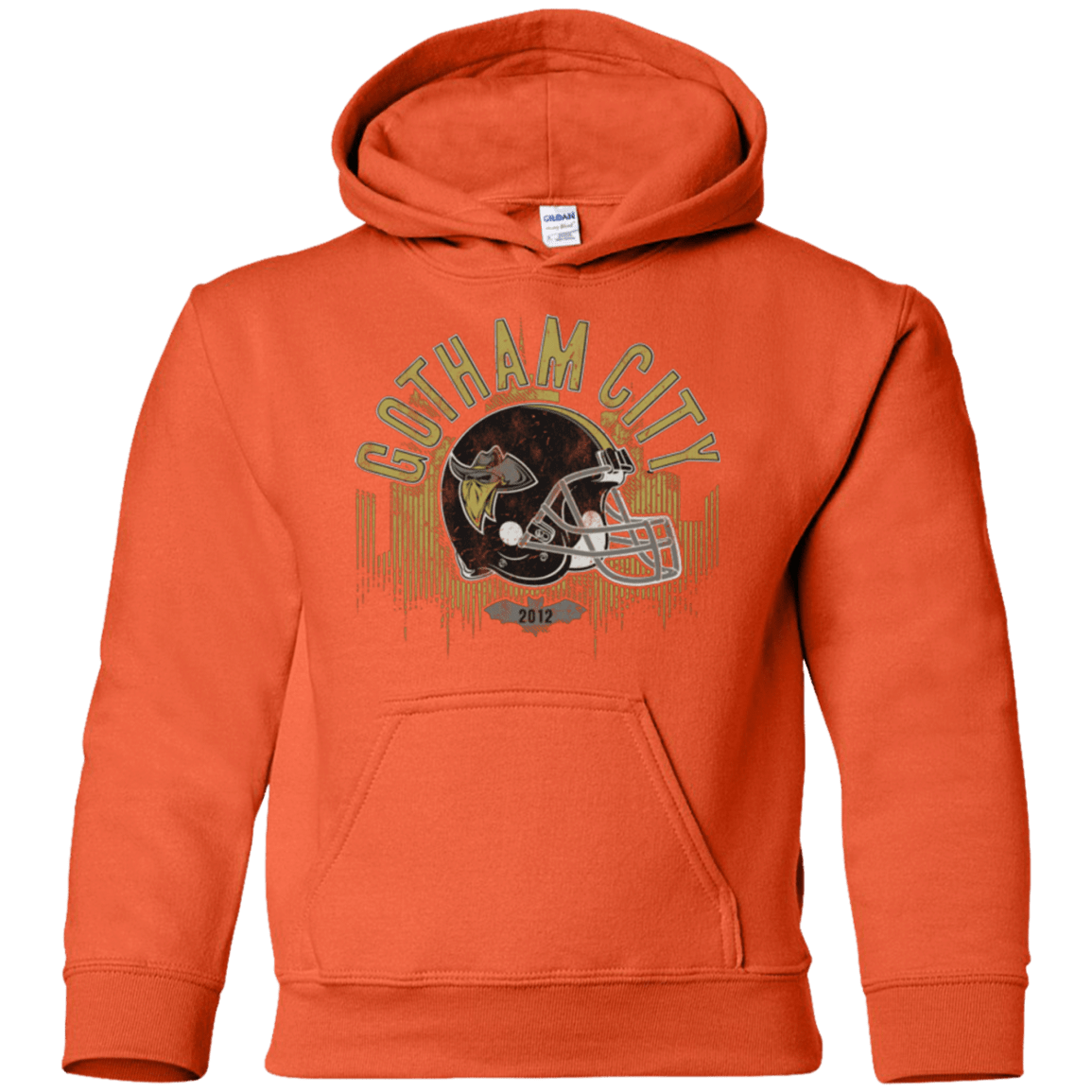 Sweatshirts Orange / YS Gotham Rogues Youth Hoodie