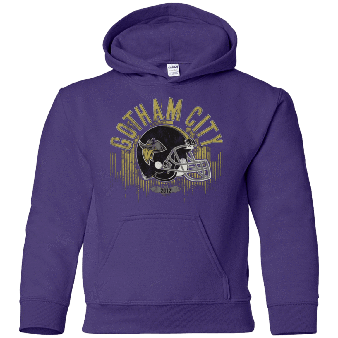 Sweatshirts Purple / YS Gotham Rogues Youth Hoodie