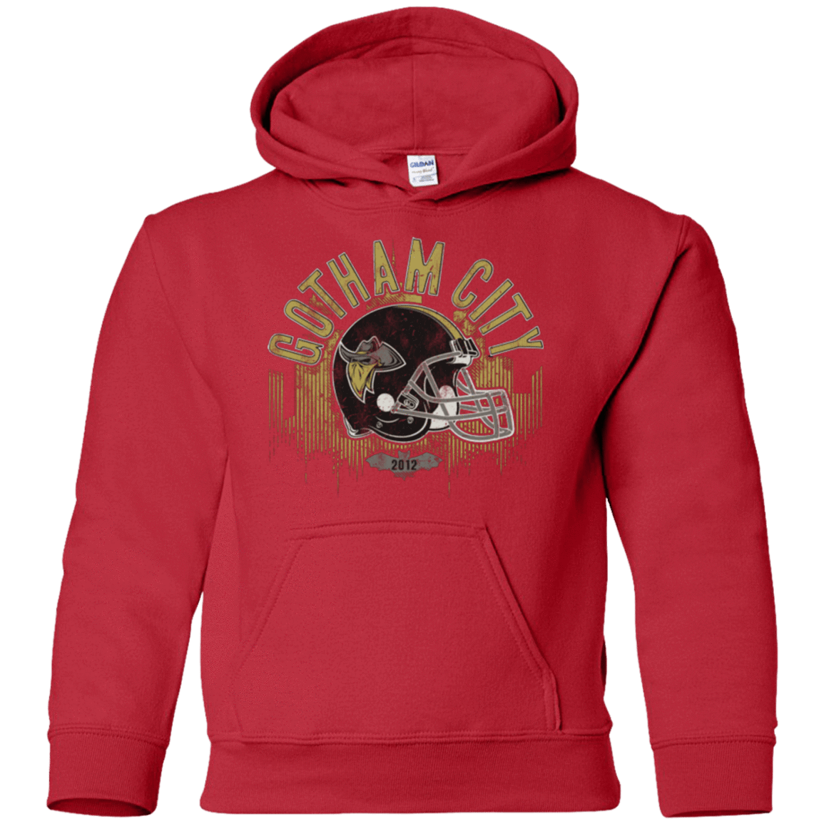 Sweatshirts Red / YS Gotham Rogues Youth Hoodie