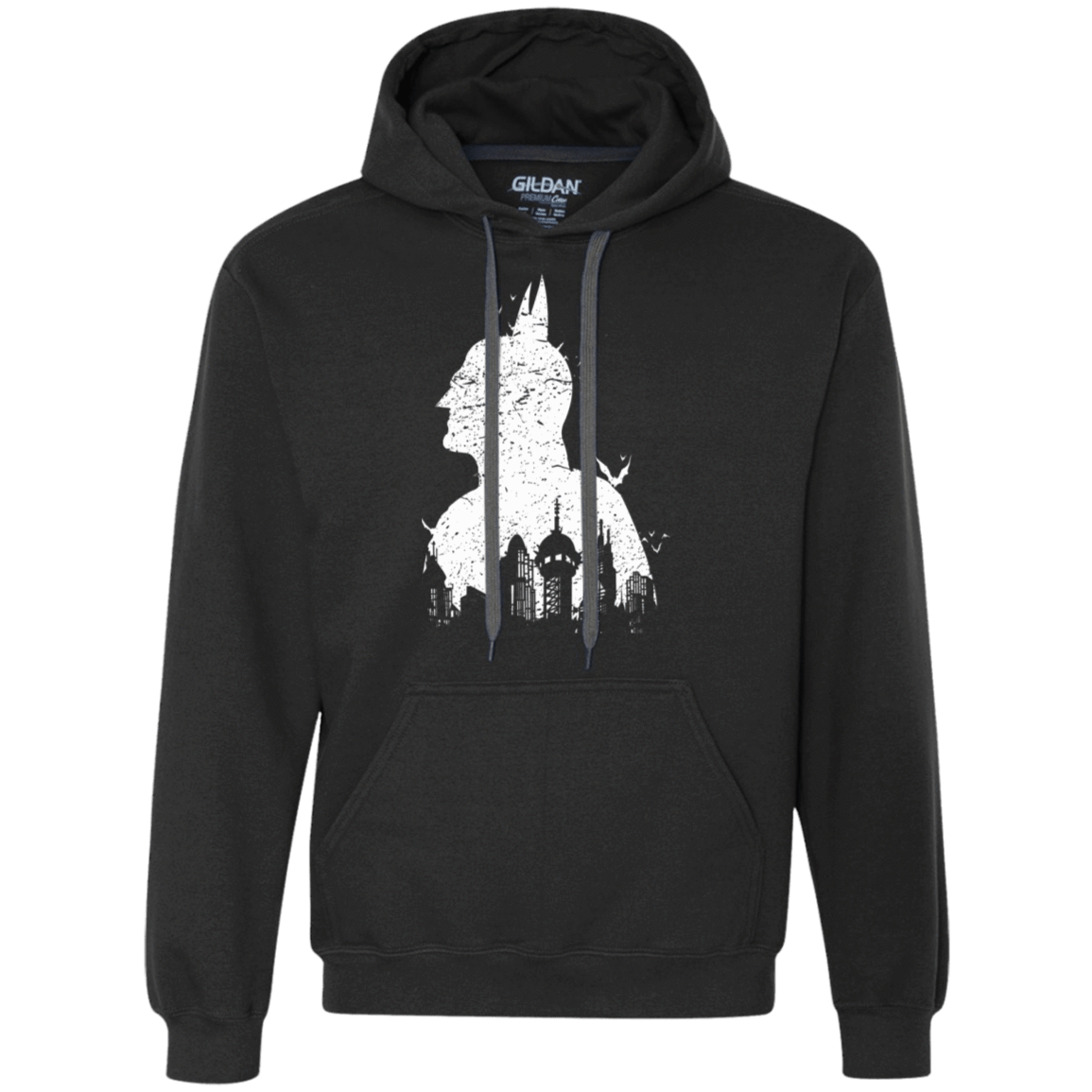 Sweatshirts Black / S Gotham Shadow Premium Fleece Hoodie