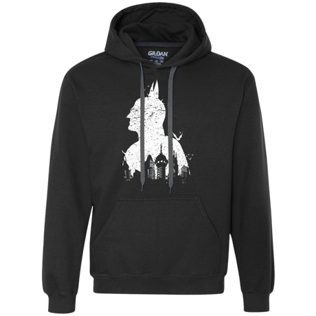 Sweatshirts Black / S Gotham Shadow Premium Fleece Hoodie